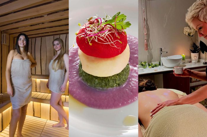 Buono Knotto: Entrata in SPA+ Kit di cortesia+ Massaggio parziale schiena da 25 min. + Pranzo Light a 85,00 a persona.